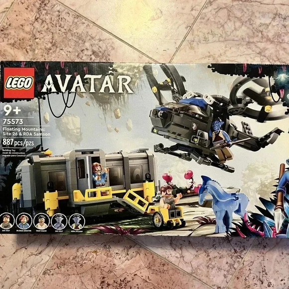 NEW LEGO AVATAR Floating Mountains: Site 26 & RDA Samson 75573
